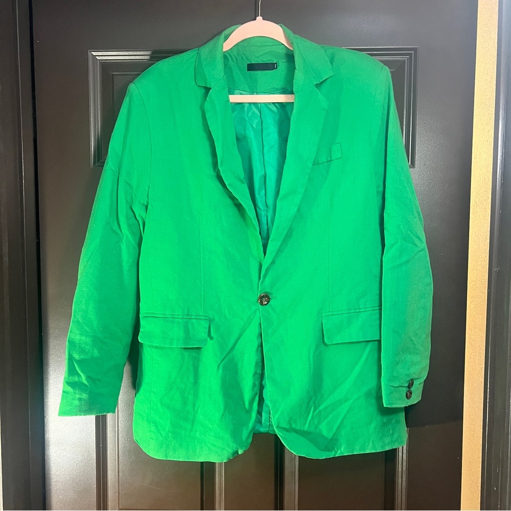 Vibrant Green Blazer